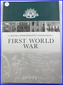 First World War Silver Commemorative Collection Vol II 333 Silver 8x Coins