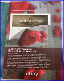 First World War Silver Commemorative Collection Vol II 333 Silver 8x Coins