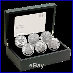 First World War Silver Proof 6 Coin Set £30 Silver