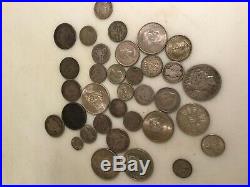 Foreign Silver Coin Lot Collection of Old World Silver Coins