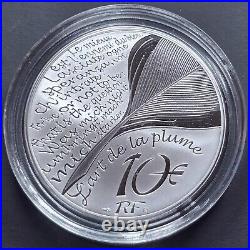 France 2025 Jules Verne Around the World in 80 Days Proof Silver Coin France 2025 Jules Verne Around the World in 80 Days Proof Silver Coin