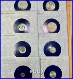 Franklin Mint 9 Great Historic Silver Coins of the World Ancient to Modern India Franklin Mint 9 Great Historic Silver Coins of the World Ancient to Modern India