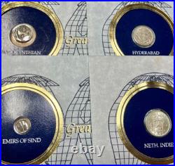 Franklin Mint 9 Great Historic Silver Coins of the World Ancient to Modern India Franklin Mint 9 Great Historic Silver Coins of the World Ancient to Modern India