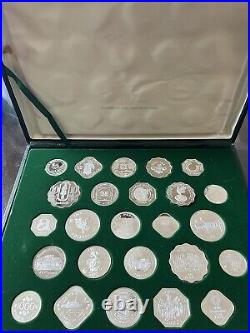 Franklin Mint Official Gaming Coins of the World's Great Casinos 1978 Silver