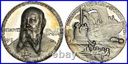 GERMANY Großadmiral von Tirpitz 1915 silver Medal / PCGS SP-62 / Zetz-5007 (RR)