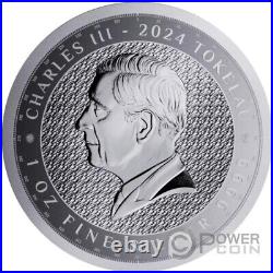 GLOBAL RADAR Terra 1 Oz Silver Coin 5$ Tokelau 2024