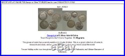 GROUP LOT of 5 Old SILVER Europe or Other WORLD Coins for your COLLECTION i53823