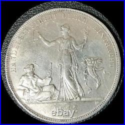 German States Wurttemburg 1833, thaler old world silver coin HIGH GRADE #3420