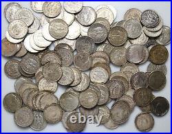 German WW2 Third Reich Lot 25 Coins 5 Reichsmark 1935-1936 HINDENBURG Silver