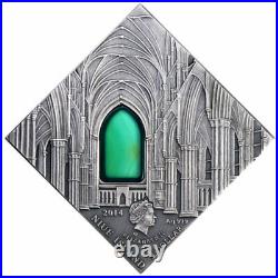 Gothic Art The Art that Changed a World Antique finish Silver Coin 1$ Niue 2014