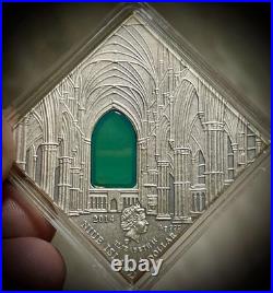 Gothic Art The Art that Changed a World Antique finish Silver Coin 1$ Niue 2014