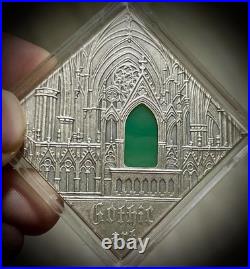 Gothic Art The Art that Changed a World Antique finish Silver Coin 1$ Niue 2014