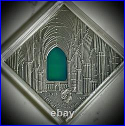 Gothic Art The Art that Changed a World Antique finish Silver Coin 1$ Niue 2014