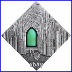 Gothic Art The Art that Changed a World Antique finish Silver Coin 1$ Niue 2014