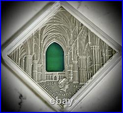 Gothic Art The Art that Changed a World Antique finish Silver Coin 1$ Niue 2014