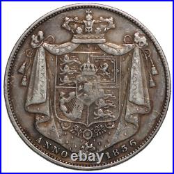 Great Britain 1836 Halfcrown William IV S-3834 World Silver Coin