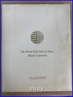 Hamilton World Golf Hall Of Fame Silver Coin Collection 14 Coins. 999 Silver
