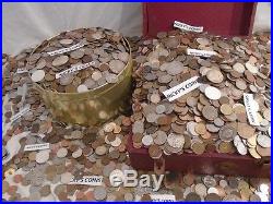 Huge Old Us/world Coin Collection Sale Estate Gold Silver Coins By The Pound