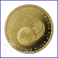 Israel Coin 2010 FIFA World Cup South Africa 7.77g Gold 999 Proof