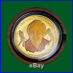 Jack Nicklaus EXTREMELY RARE 3-ounces The Purest Gold Coin 113 in the World