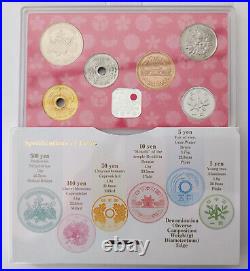 Japan 2020 World Money Fair Guset of Honor 6 Coin Mint Set. Silver Medal
