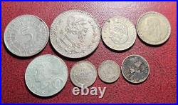 Japanese Old Coin World Silver Coins Collection Old