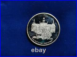 Jm Johnson Matthey Epcot Center Walt Disney World 1982 Rare 999 Silver Coin