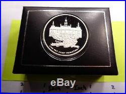 Jm Johnson Matthey Epcot Center Walt Disney World 1982 Rare 999 Silver Coin Case