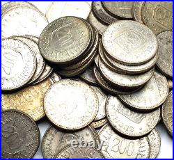 LARGE COIN GRAB BAG World Bulk SILVER and OLD Coins Fun Collector Gift