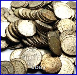 LARGE MIX BULK Lot of 25 Random World SILVER Coins SURPRISE Collector Gift