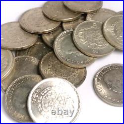 LARGE MIX BULK Lot of 25 Random World SILVER Coins SURPRISE Collector Gift