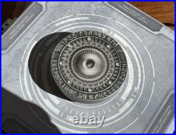 Levitating UFO High Relief Coin? 2024 MP-1766 7oz. 999 Silver Cameroon Coin Levitating UFO High Relief Coin? 2024 MP-1766 7oz. 999 Silver Cameroon Coin