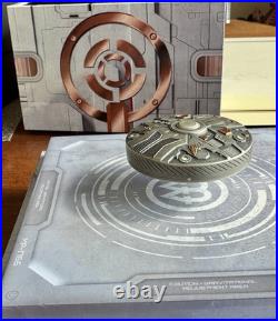 Levitating UFO High Relief Coin? 2024 MP-1766 7oz. 999 Silver Cameroon Coin Levitating UFO High Relief Coin? 2024 MP-1766 7oz. 999 Silver Cameroon Coin