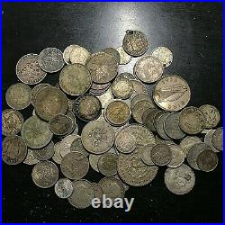 Lot Of 14.85 Oz. Silver Old World Coins