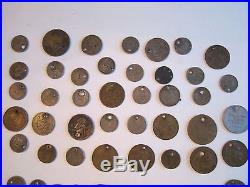 Lot Of Old World Wide Coins Some Might Be Silver Unsearched Bn-5