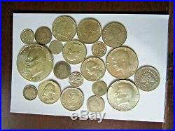 Lot of 20 Assorted Silver World Coins- Look at these