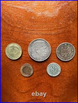 Lot of 40 Vintage World Wide Foreign Coins (Some Silver & All 50-100 years old)