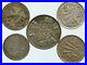 Lot-of-5-Silver-WORLD-COINS-Authentic-Collection-Vintage-Group-DEAL-GIFT-i115494-01-dbru