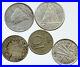 Lot-of-5-Silver-WORLD-COINS-Authentic-Collection-Vintage-Group-DEAL-GIFT-i115653-01-szx