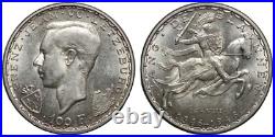 Luxembourg 1946 100 Francs John the Blind KM# 49 World Silver Coin