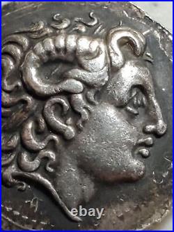 Lysimachos Kingdom of Thrace 323-281 BC silver tetradrachm COIN GREECE