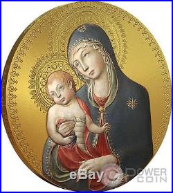 MADONNA WITH CHILD World Heritage 1 Oz Silver Coin 2$ Niue 2014