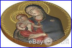 MADONNA WITH CHILD World Heritage 1 Oz Silver Coin 2$ Niue 2014