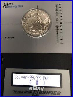 MUST READ NOTES! Lot of 7 2020 1 oz BU Fine Silver Coins From Around The World