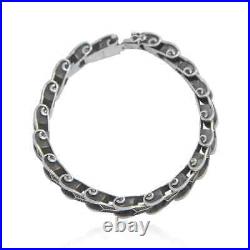 Men 925 Silver Bracelet Premium Silver Jewelry Handmade Pure Silver For Man