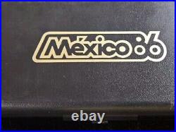 Mexico $100, $50, $25 Pesos Silver Proof 1986 World Soccer Cup. 3 coin, OGP COA