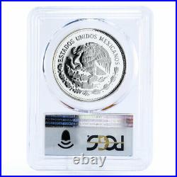 Mexico 100 pesos Football World Cup in Mexico Keeper PR69 PCGS silver coin 1986