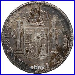 Mexico Spanish Colony 1800-Mo FM 2 Reales Carlos IV KM# 91 World Silver Coin