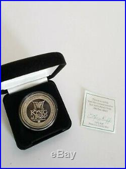 Michael Jackson's 1996 World Tour 1997.999 Fine Silver Coin Liberty Mint