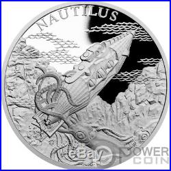 NAUTILUS Fantastic World Jules Verne 1 Oz Silver Coin 1$ Niue 2018